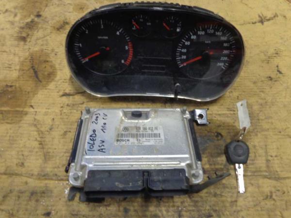 BOITIER COMPLET SEAT TOLEDO 1.9TDI 2003 CODE ASV - Vue 1